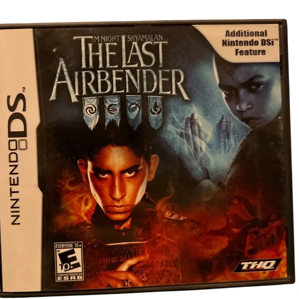 Nintendo DS The Last Airbender Game - Rated E 10+ Tested